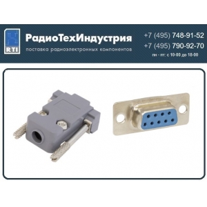 D-SUB, DB-9F/TC9 ������� 9 pin ������ � �������